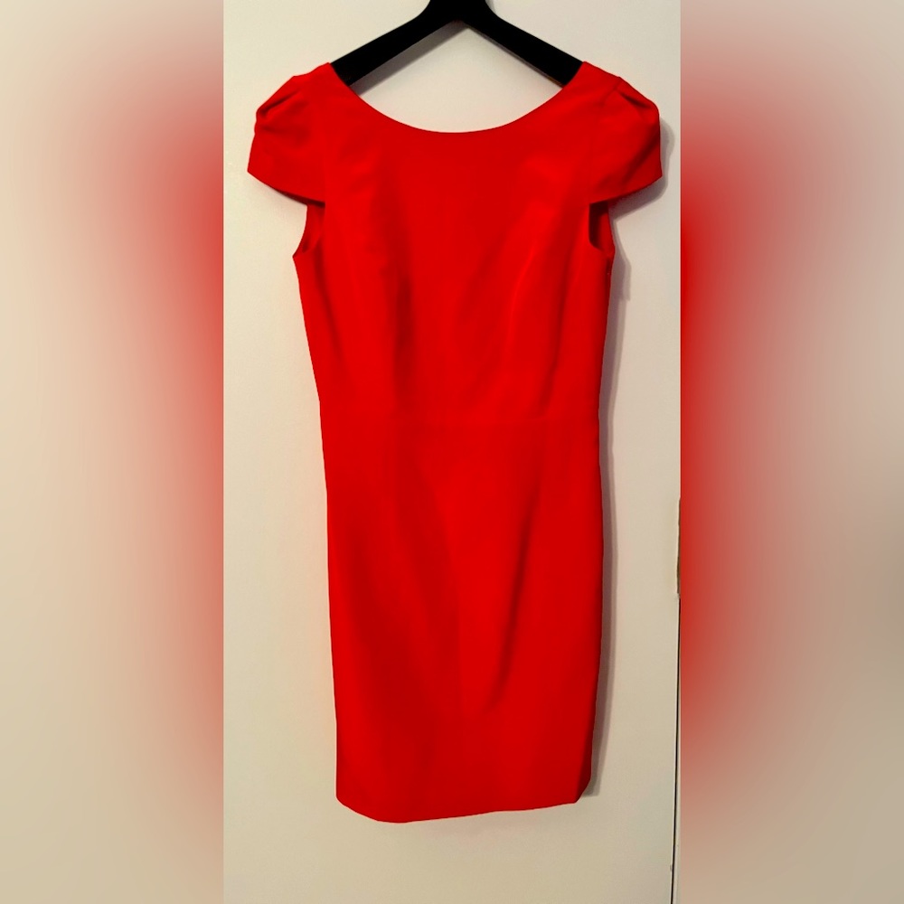 100% silk Tibi Red dress